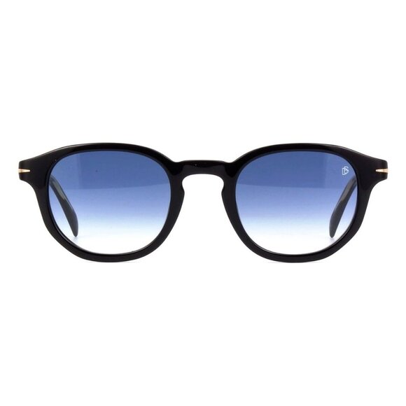 New DAVID BECKHAM Black Square DB 1007/S 80708 Sunglasses Women - Picture 2 of 4